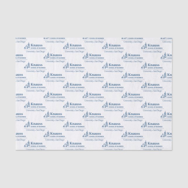 Knauss School of Business Tissue Paper (Front)