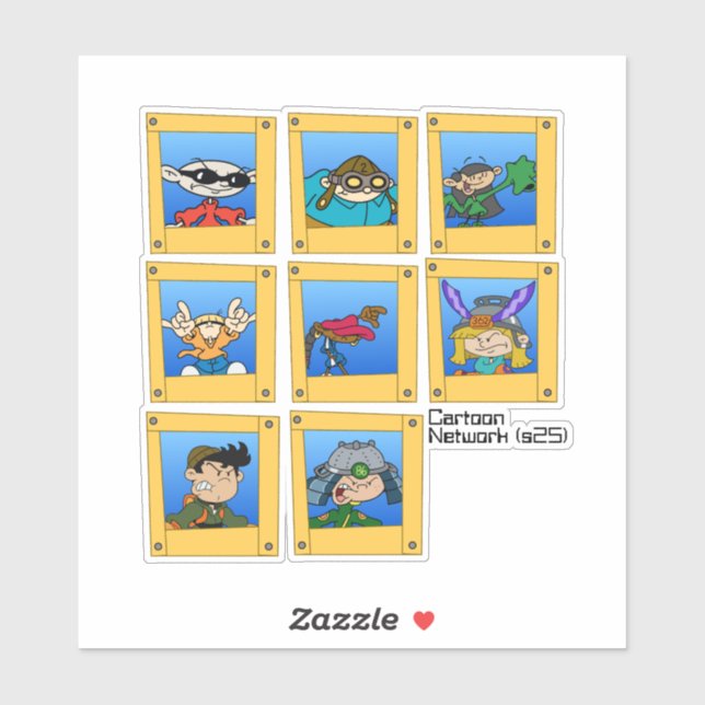 KND Operatives Icons Sticker (Sheet)