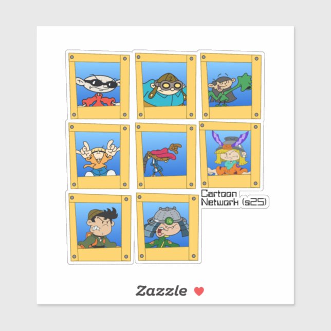 KND Operatives Icons Sticker (Sheet)