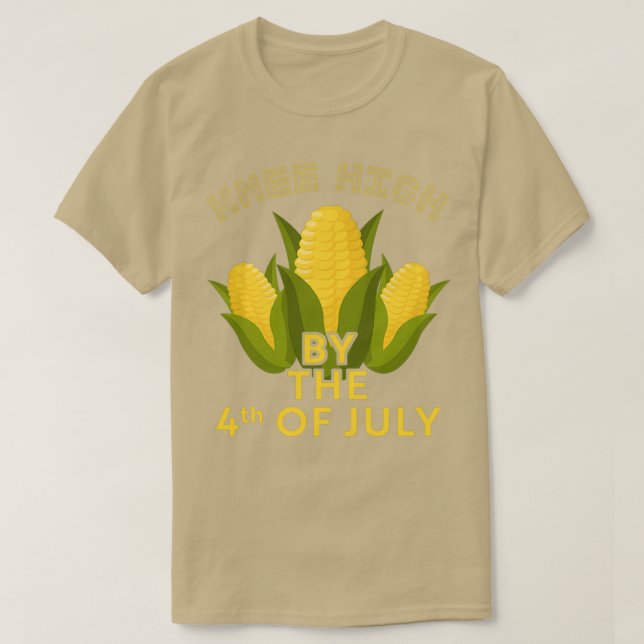 Knee high by the 4th of July  T-Shirt (Design Front)