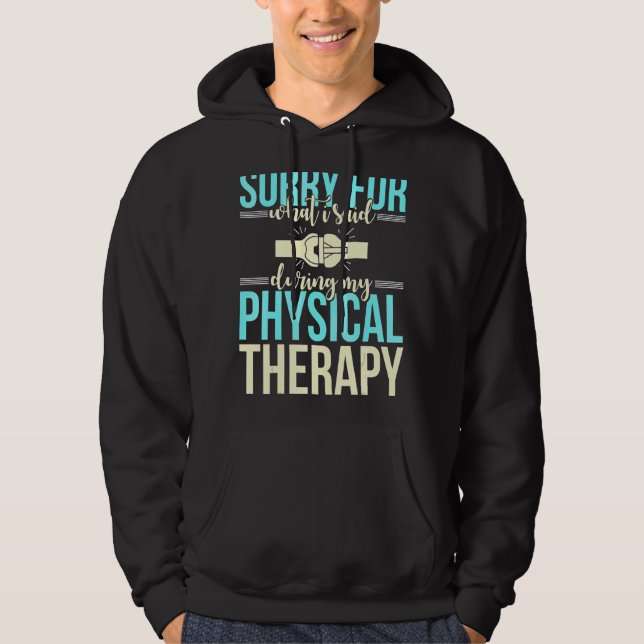 Knee Replacement Acl Surgery Recovery Physical The Hoodie (Front)