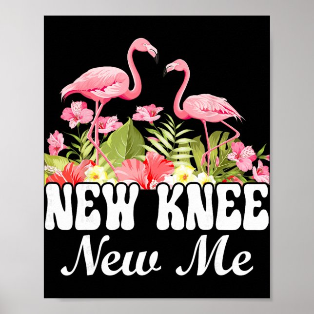 Knee Replacement And Knee Surgery Recovery New Kne Poster (Front)