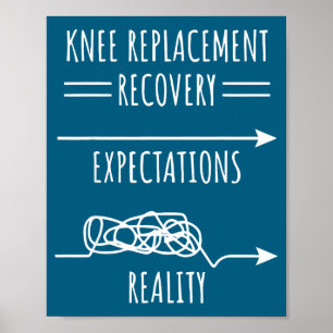 Knee Replacement Recovery Expectations Reality Sur Poster