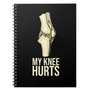 Knee Replacement Recovery Gift New Joint Surgery Notebook