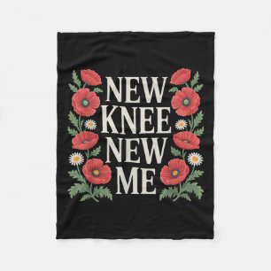 Knee Replacement Recovery Knee Surgery Recovery  Fleece Blanket