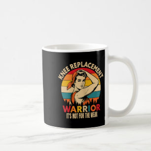 Knee Replacement Warrior Uplifting For Post-surger Coffee Mug