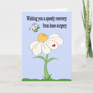 Knee Surgery Get Well Card