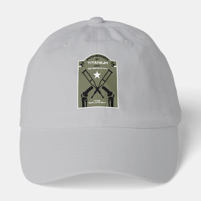 Knee Surgery Recovery Get Well Hat (Front)