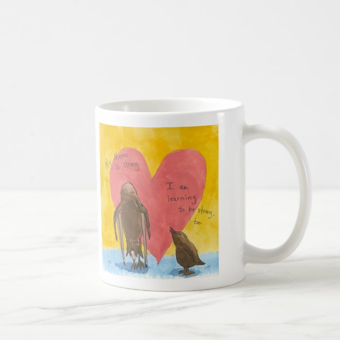 Knee Surgery ~ Strength courage birds unique art Coffee Mug