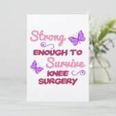 Knee Surgery Strong (Standing Front)