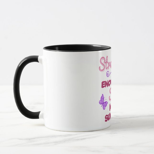 Knee Surgery Strong Mug (Left)