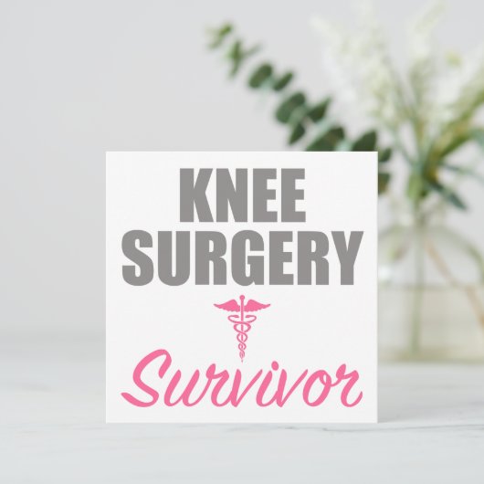 Knee Surgery Survivor (Standing Front)