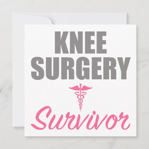 Knee Surgery Survivor
