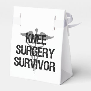 Knee Surgery Survivor Favor Boxes