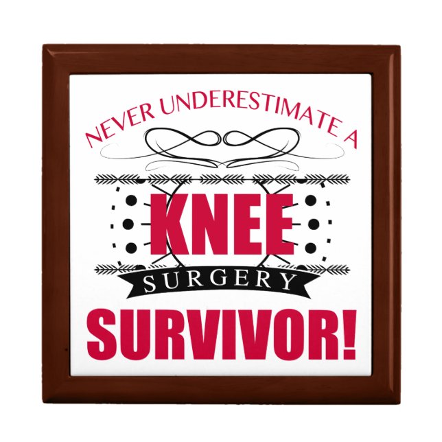 Knee Surgery Survivor Gift Box (Front)