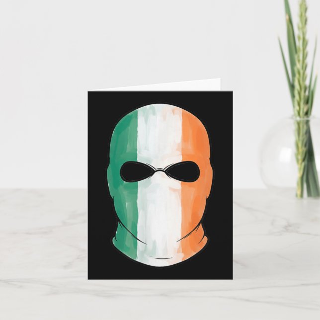 Kneecap Tricolour Balaclava  Card (Front)