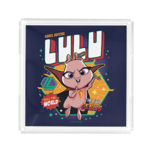 Kneel Before Lulu Acrylic Tray