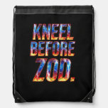 Kneel Before Zod. Drawstring Bag