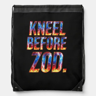 Kneel Before Zod. Drawstring Bag