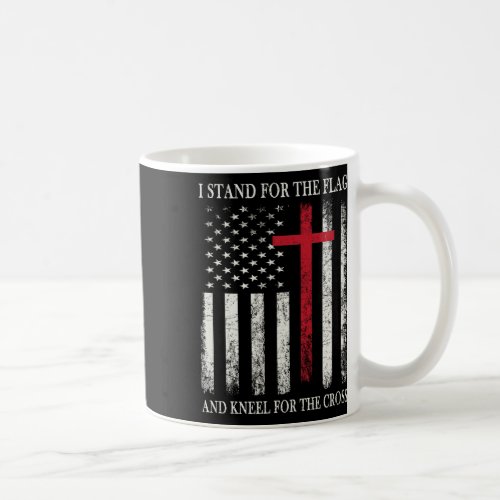 Kneel For The Cross Shirt For Independence Day 202 Coffee Mug