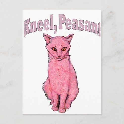 Kneel Peasant Postcard