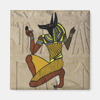 Kneeling Anubis Magnet