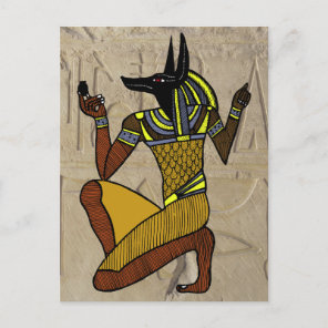 Kneeling Anubis Postcards