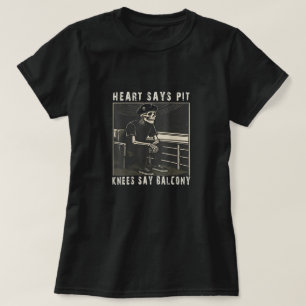 Knees Say No Skeleton T-Shirt
