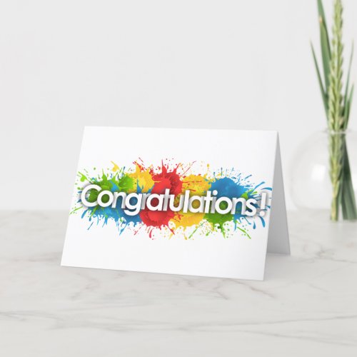 KNEW YOU COULD DO IT  YOU DID IT CONGRATULATION CARD