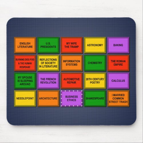 Knibb High Academic Decathlon 95 Mouse Pad