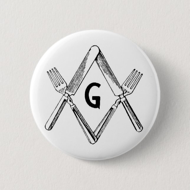 Knife and Fork Degree Button (Front)
