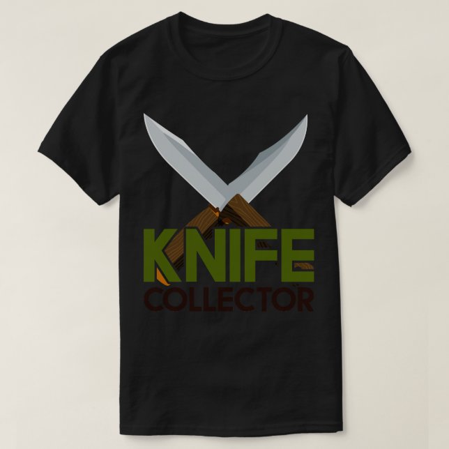 Knife collector T-Shirt (Design Front)