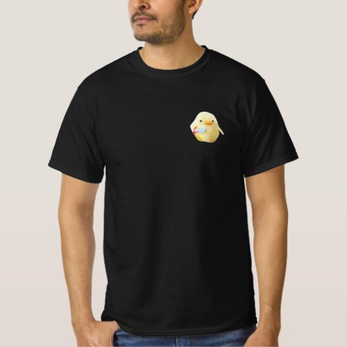 Knife Duck Plush Meme T_Shirt