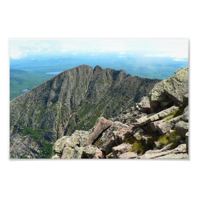 Knife Edge, Katahdin, Maine Photo Print (Front)