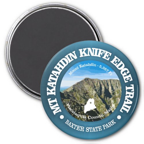 Knife Edge Trail Katahdin Magnet