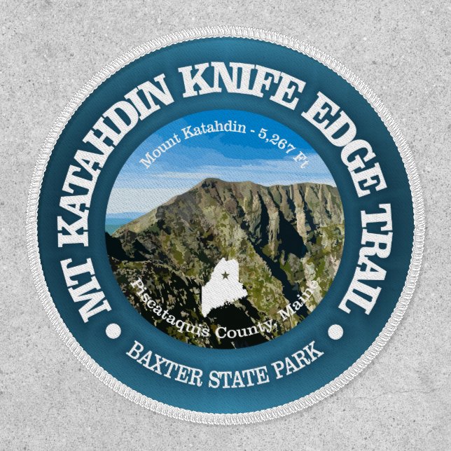 Knife Edge Trail (Katahdin)  Patch (Front)