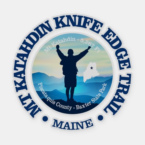 Knife Edge Trail V Sticker