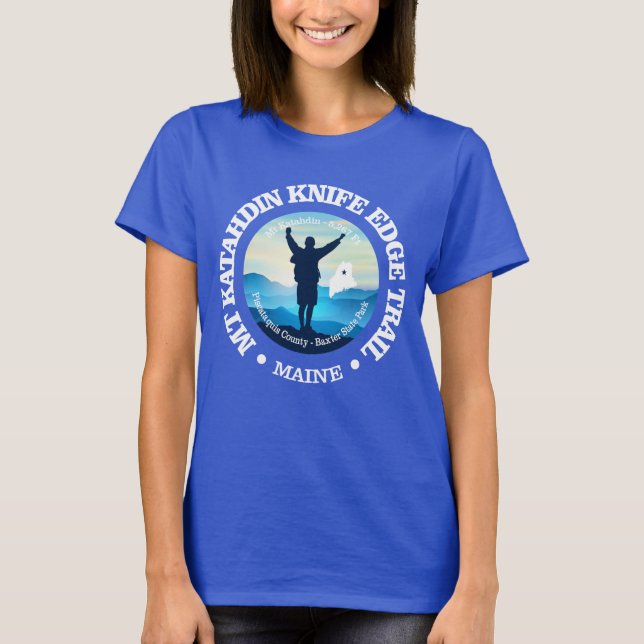 Knife Edge Trail (V) T-Shirt (Front)