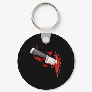 Knife In The Ck Halloween Murder Costume Knife In  Keychain