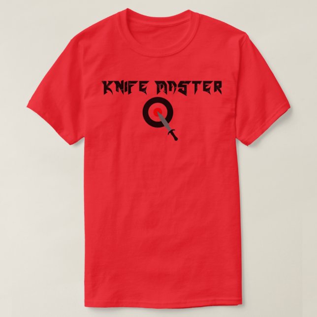 Knife Master T-Shirt (Design Front)