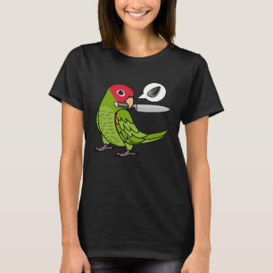 Knife Parrot Wants Seeds I Cherry headed Conure T-Shirt