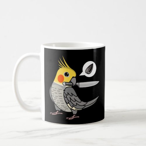 Knife Parrot Wants Seeds I Cockatiel  Coffee Mug