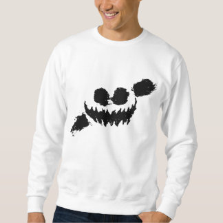 Knife party sweetshirt white/black sweatshirt