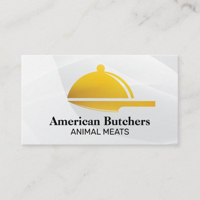 Knife Serving Platter | Culinary | Restaurant  Business Card (Front)