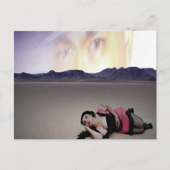 "Knife" Sotelo/Mina Rose Postcard (Front)