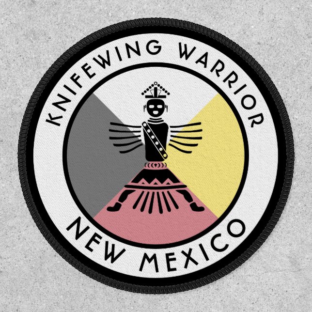 knifewing warrior patch (Front)