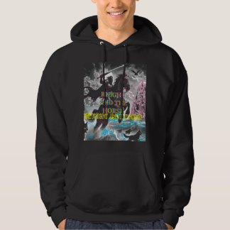 Knight and Horse Powerful Art Men's Hoodie