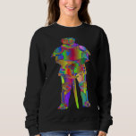 Knight Armor Medieval Knight Colorful Sweatshirt