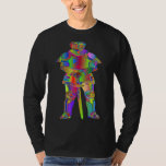 Knight Armor Medieval Knight Colorful T-Shirt