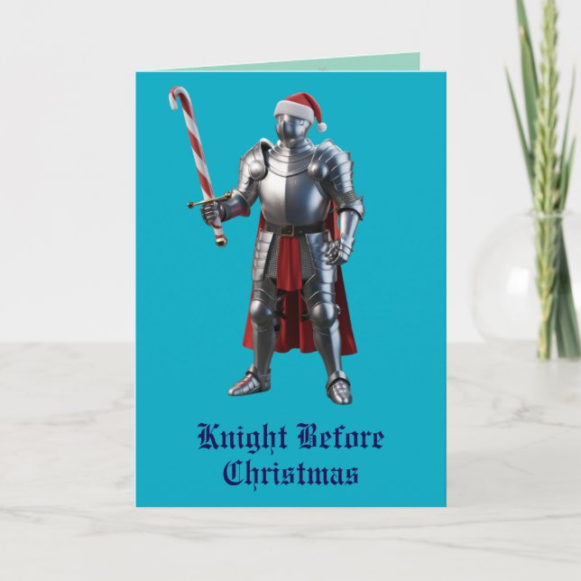 Knight Before Christmas Card (Front)
